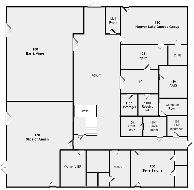 First Floor layout